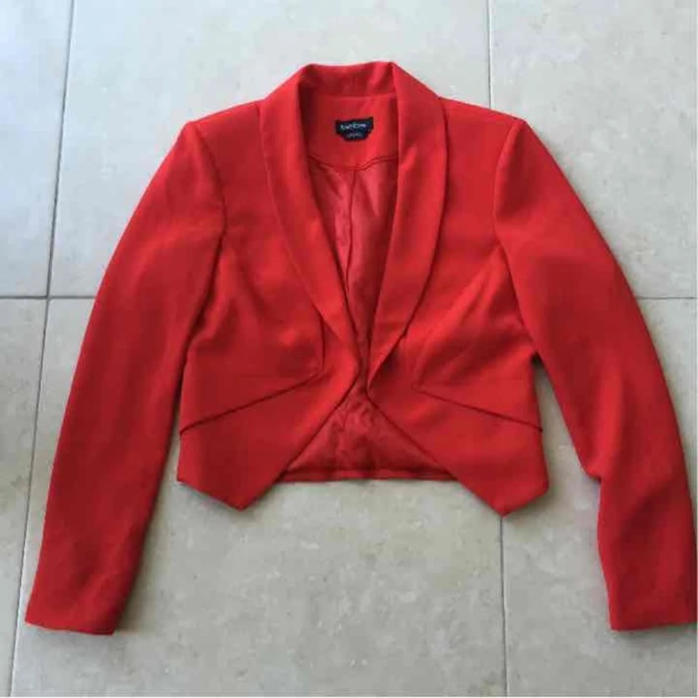 Red Bebe blazer